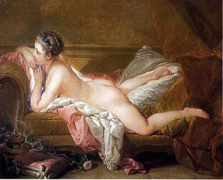 Blonde Odalisque, by Franois Boucher